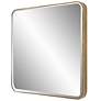 7_Uttermost Hampshire 36" Square Gold Frame Wall Mirror more views