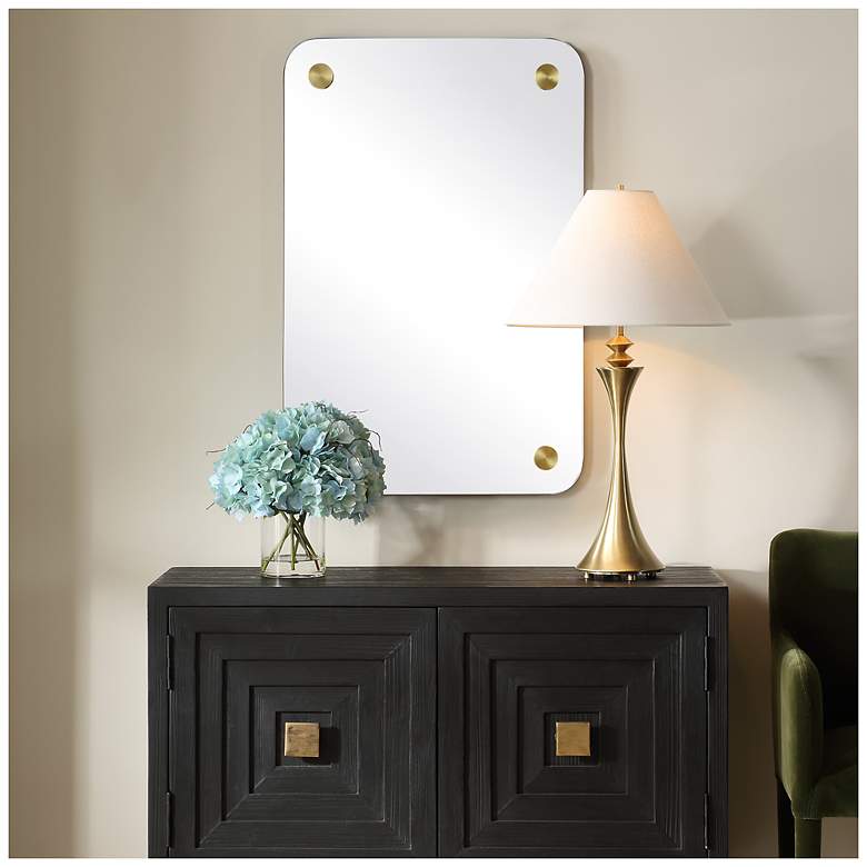 Image 1 Uttermost Hamrick 24" x 36" Frameless Wall Mirror