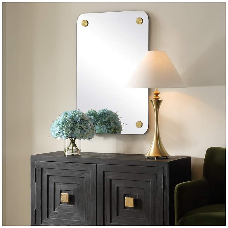 Image 3 Uttermost Hamrick 24" x 36" Frameless Wall Mirror more views