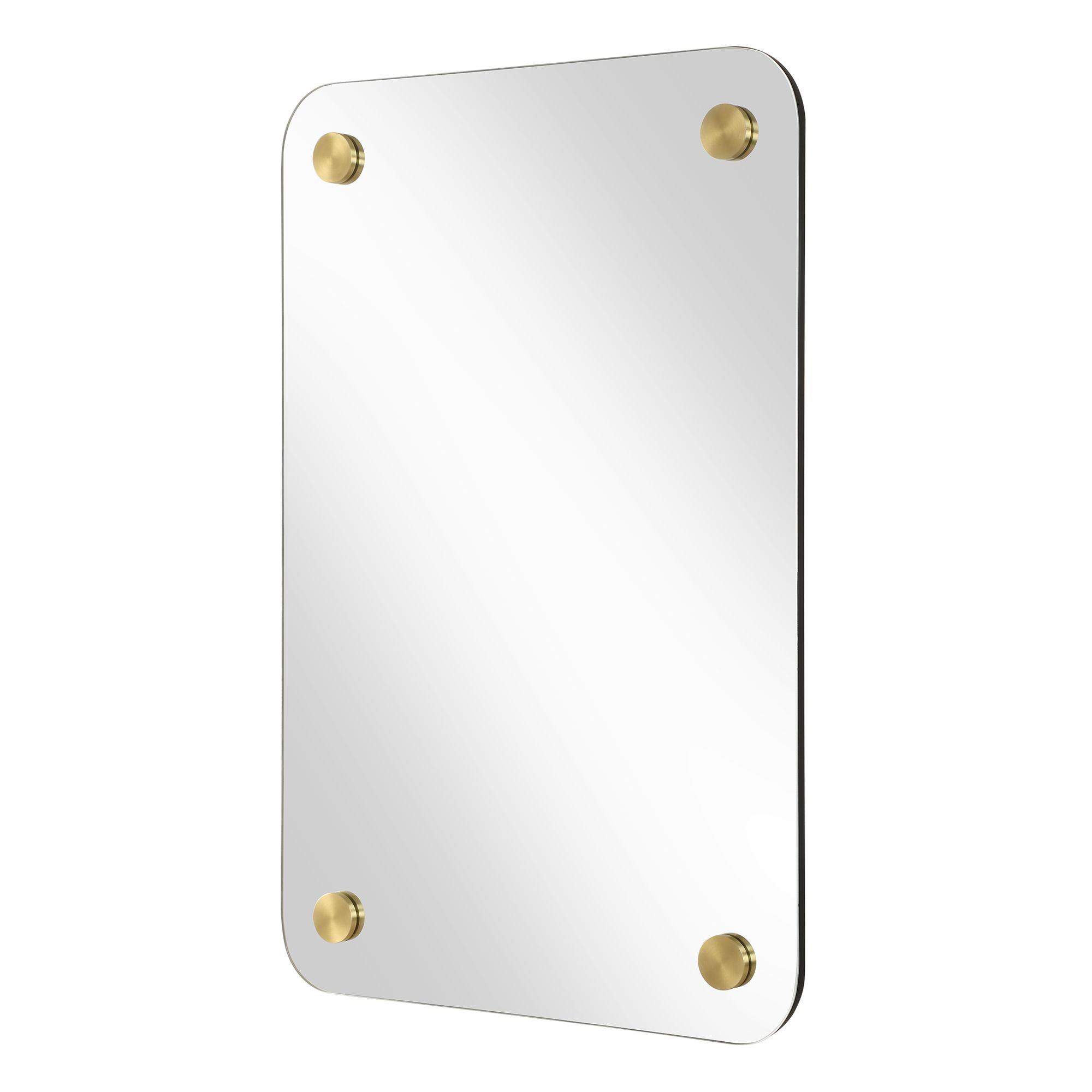 Uttermost Hamrick Frameless 24" x 36" Rectangular Wall Mirror