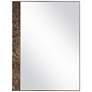 2_Uttermost Hanover 35 7/8" x 26 3/4" Brown Marble Mirror