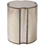 Uttermost Harlow 20" Wide Mirrored Quatrefoil Accent Table