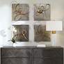 3_Uttermost Harmony 24" Wide 2-Piece Metal Wall Decor Set more views