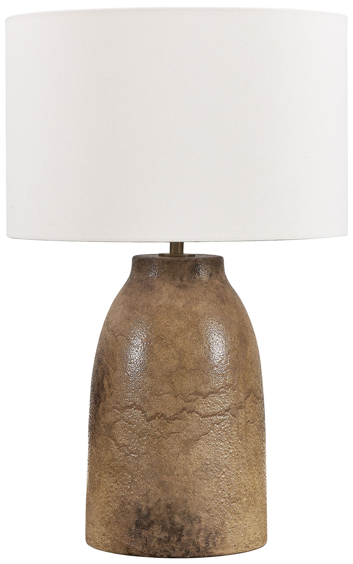 Image 4 Uttermost Harris 28 1/4" Mottled Brown Ceramic Table Lamp more views