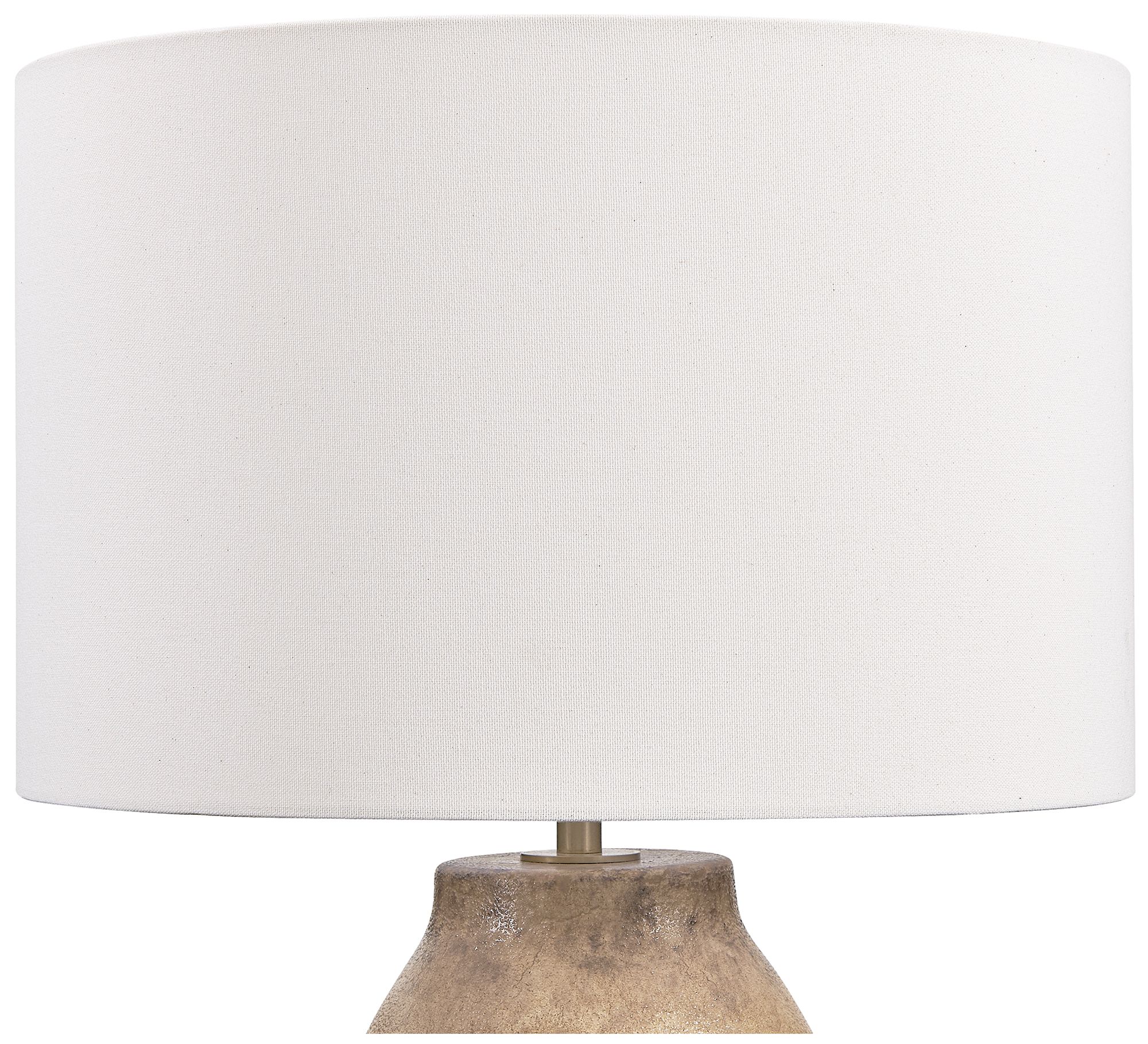 Image 6 Uttermost Harris 28 1/4" Mottled Brown Ceramic Table Lamp more views