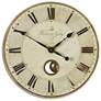 Uttermost Harrison 23" High Battery Powered Vintage Gray Wall Clock