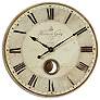 Thumbnail2 of Uttermost Harrison Gray Brass 30" Round Wall Clock