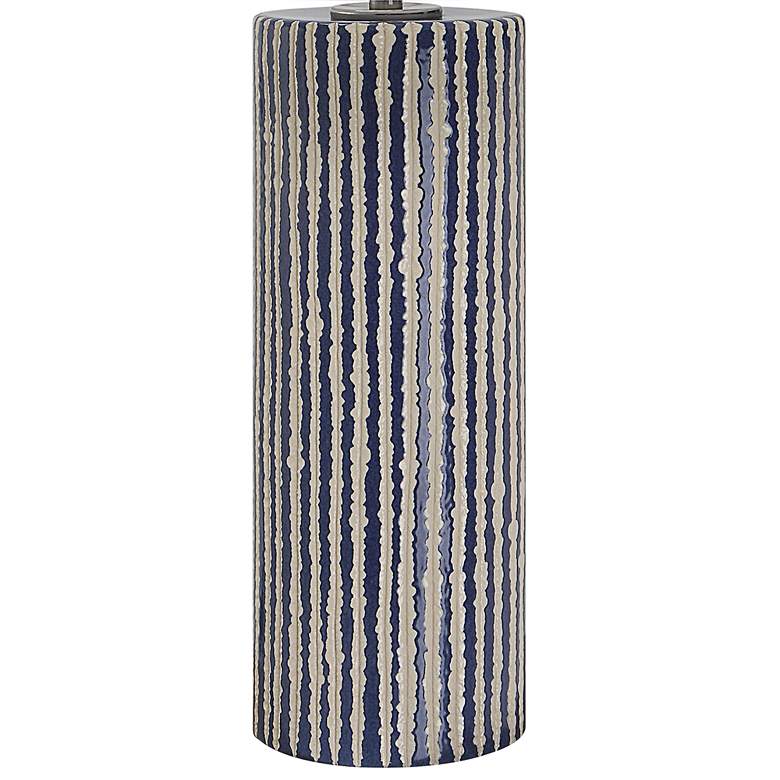 Image 4 Uttermost Havana 27 1/2" Cobalt Blue and White Ceramic Table Lamp more views
