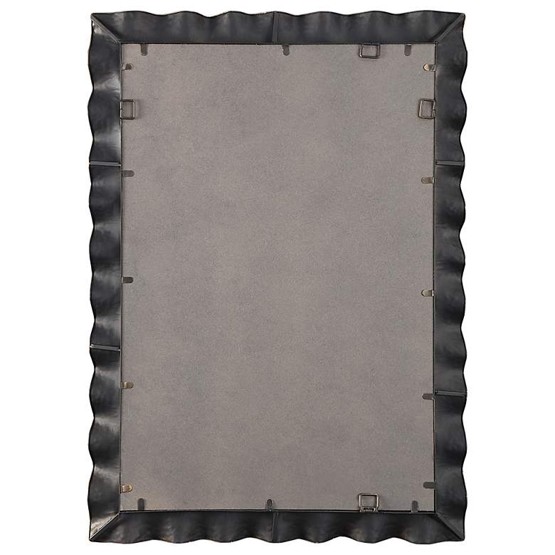 Image 6 Uttermost Haya Antiqued Gold Leaf 28 1/4" x 40" Wall Mirror more views