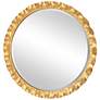4_Uttermost Haya Gold 39 3/4" Round Wall Mirror more views