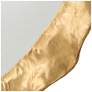 5_Uttermost Haya Gold 39 3/4" Round Wall Mirror more views