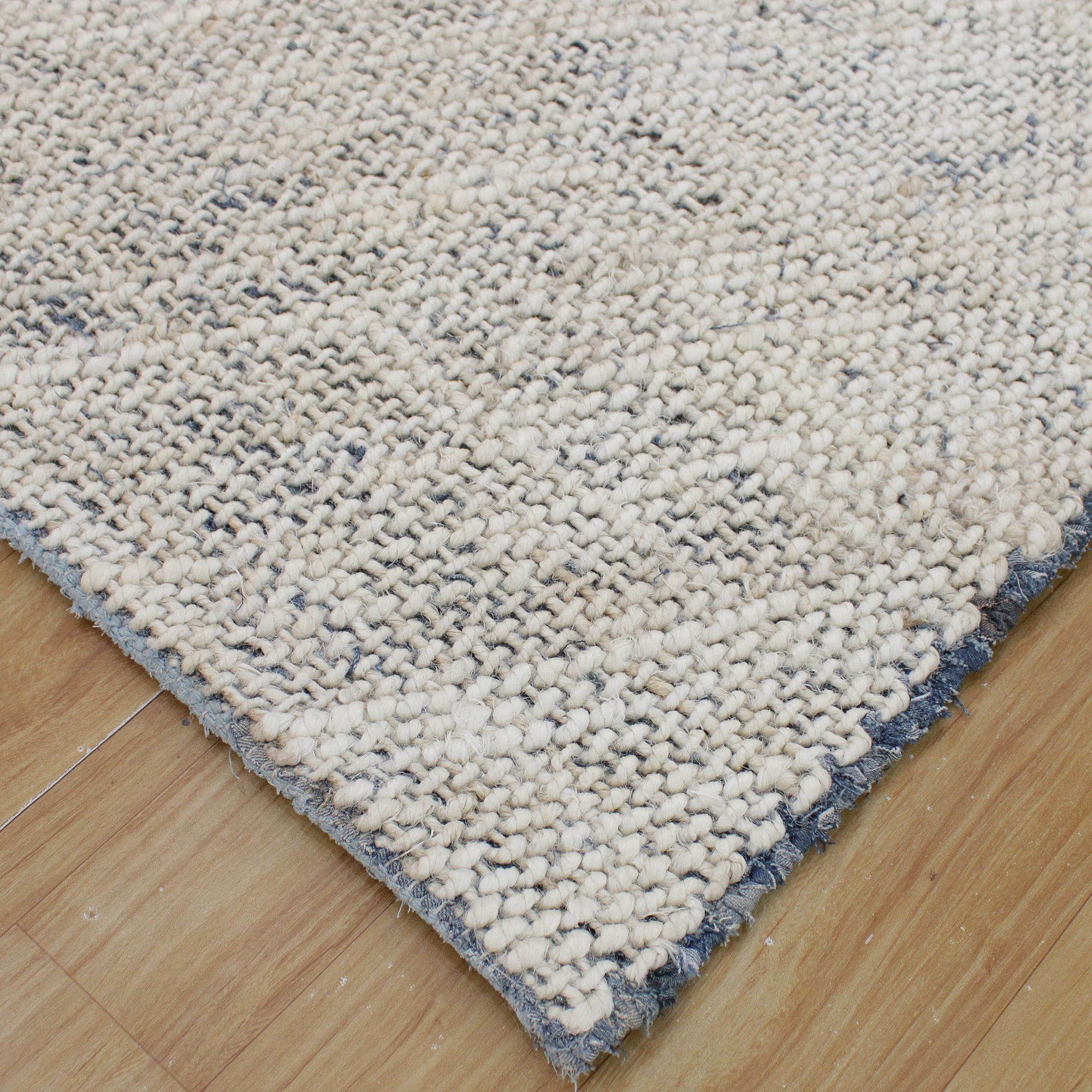 Image 3 Uttermost Hayden 9'x6' Ivory-Denim Jute Area Rug more views
