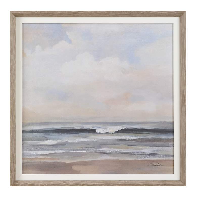 Image 2 Uttermost Haze 40 7/8" Framed Print