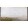 2_Uttermost Hazy Lake 61 1/2" Wide Framed Canvas