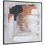 2_Uttermost Heat of the Moment 41" Square Hand Painted Framed Canvas Wall Art more views