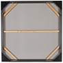 4_Uttermost Heat of the Moment 41" Square Hand Painted Framed Canvas Wall Art more views