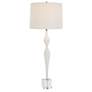 2_Uttermost Helena 36" High Modern Sculpture White Ceramic Table Lamp