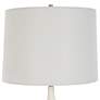 6_Uttermost Helena 36" High Modern Sculpture White Ceramic Table Lamp more views