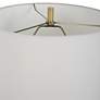 7_Uttermost Helena 36" High Modern Sculpture White Ceramic Table Lamp more views