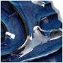 5_Uttermost Helix Swirl Deep Blue Indoor-Outdoor Earthenware Vase more views