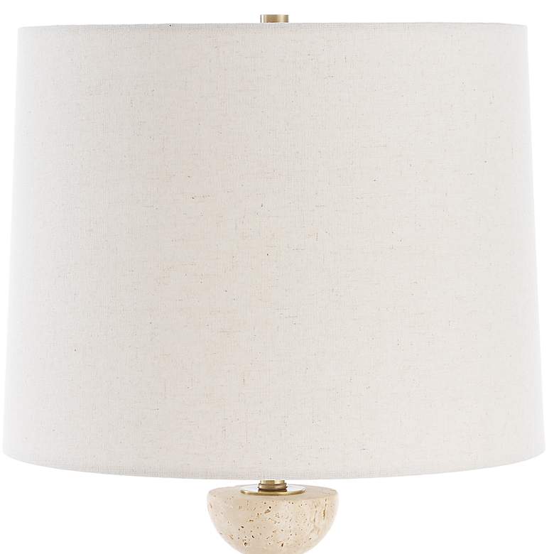 Image 5 Uttermost Hemisphere 36 1/2" High Brass Finish Tall Modern Buffet Lamp more views