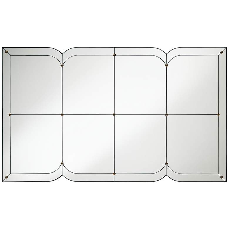 Image 4 Uttermost Henri 26 1/2" x 44" Multi-Panel Wall Mirrors Set of 2 more views
