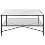 1_Uttermost Henzler 37 3/4" Wide Blackened Steel Coffee Table