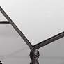 4_Uttermost Henzler 37 3/4" Wide Blackened Steel Coffee Table more views