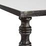 5_Uttermost Henzler 37 3/4" Wide Blackened Steel Coffee Table more views