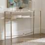 Thumbnail2 of Uttermost Henzler Glass and Gold Leaf Console Table