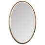 3_Uttermost Herleva 17 3/4" x 28" Antique Gold Oval Wall Mirror