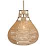 2_Uttermost Hestia 16" Wide 1 Lt Natural Rope Pendant