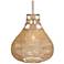 Uttermost Hestia 16" Wide 1 Lt Natural Rope Pendant