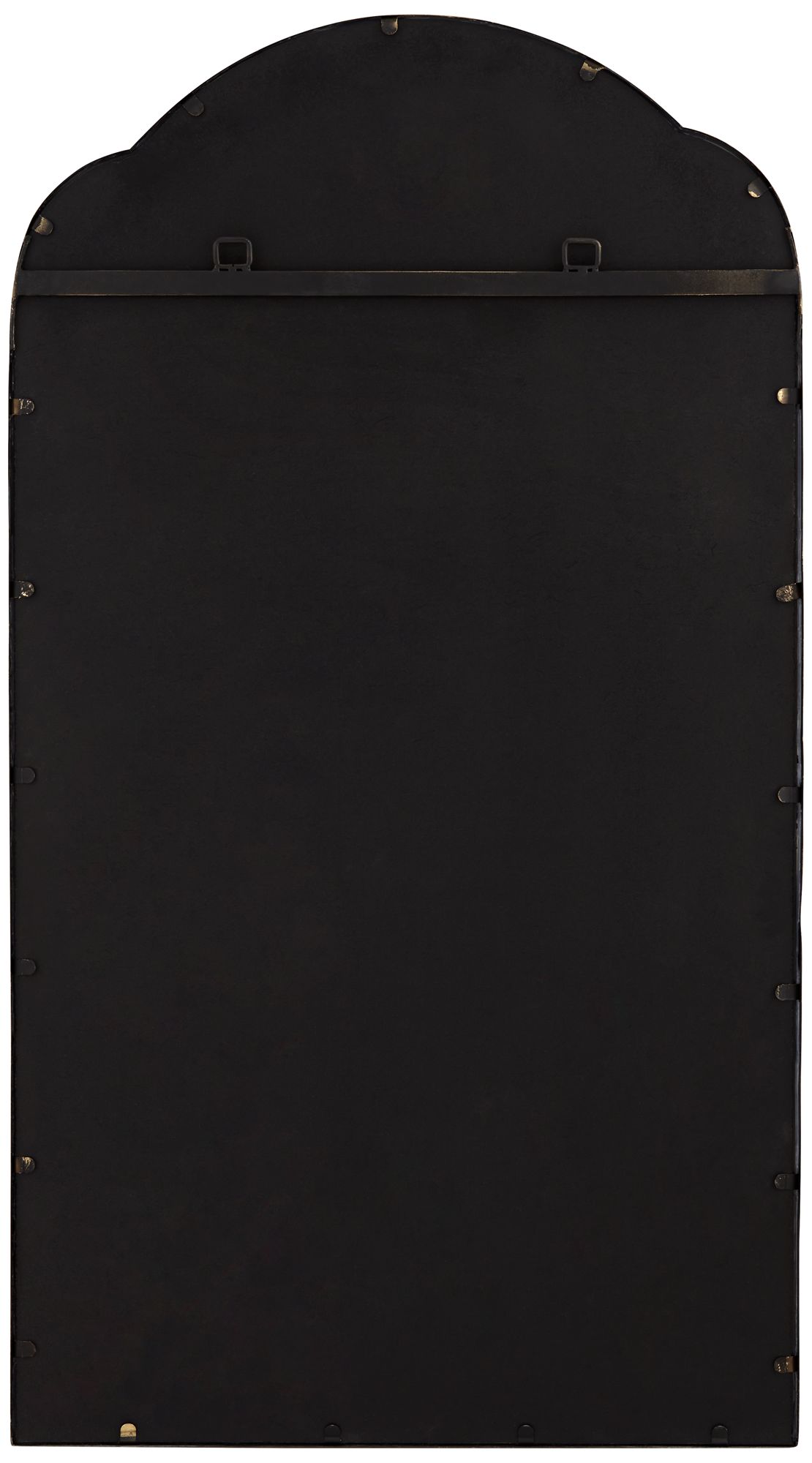 Image 6 Uttermost Heston Metallic Gold 24" x 43 1/4" Arch Wall Mirror more views