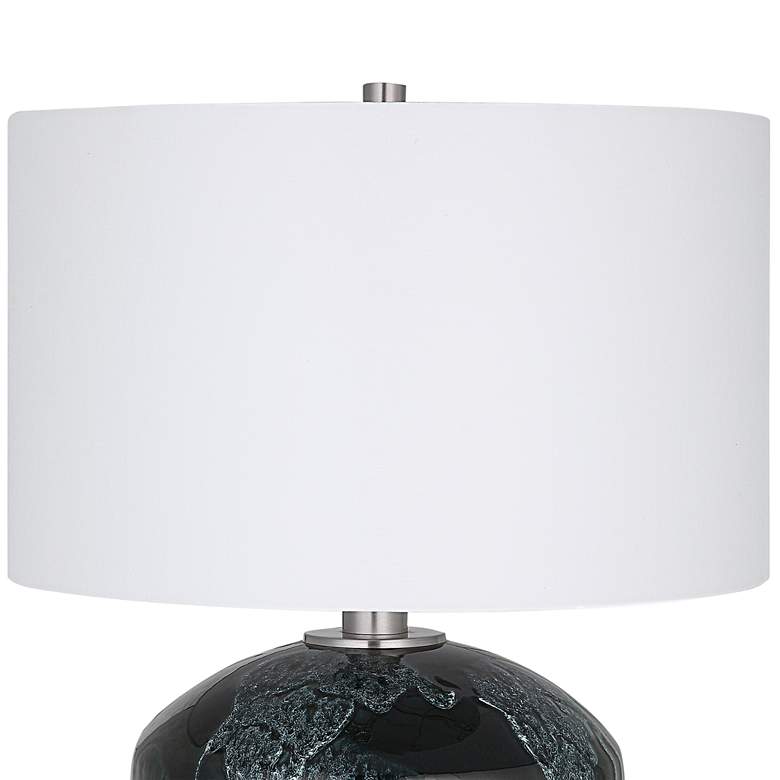 Image 3 Uttermost Highlands Green Ceramic Table Lamp more views