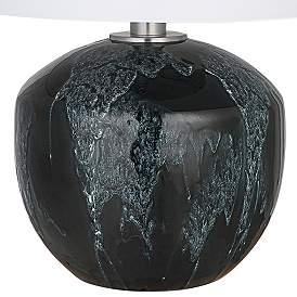 Image4 of Uttermost Highlands Green Ceramic Table Lamp more views