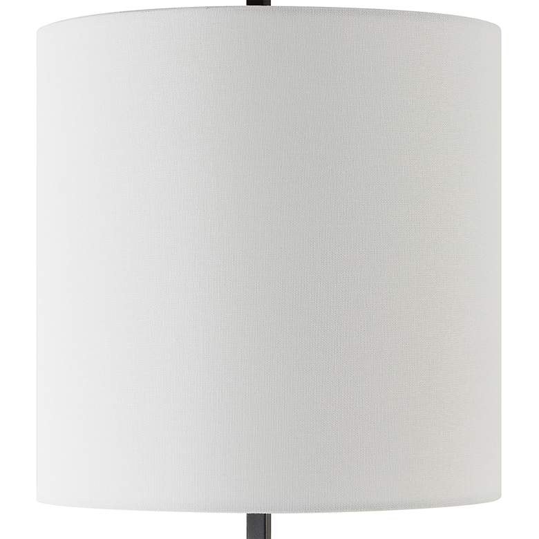 Image 5 Uttermost Hightower 38" High Satin Black Buffet Table Lamp more views