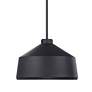 4_Uttermost Holgate 14" Wide Deep Matte Black Dome Metal Pendant Light more views