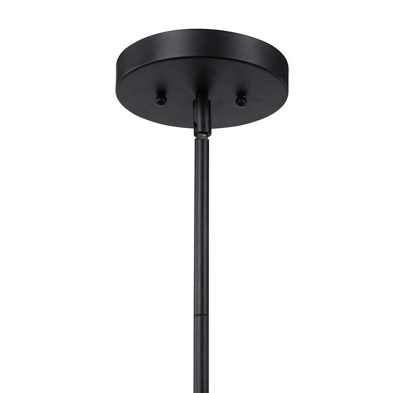 Image 6 Uttermost Holgate 14" Wide Deep Matte Black Dome Metal Pendant Light more views