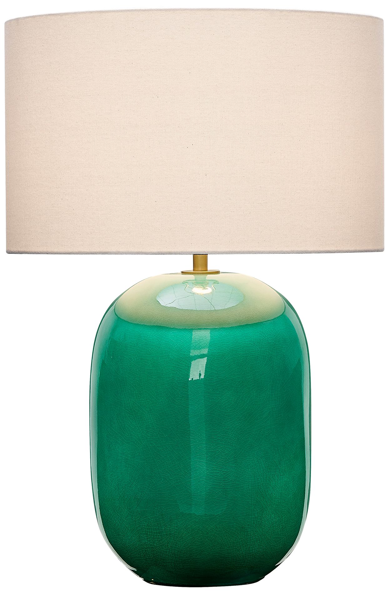 Image 2 Uttermost Hollis 28 1/4" Teal Ceramic Table Lamp