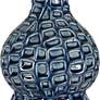 Uttermost Holloway 31 3/4" Deep Cobalt Blue Glaze Ceramic Table Lamp