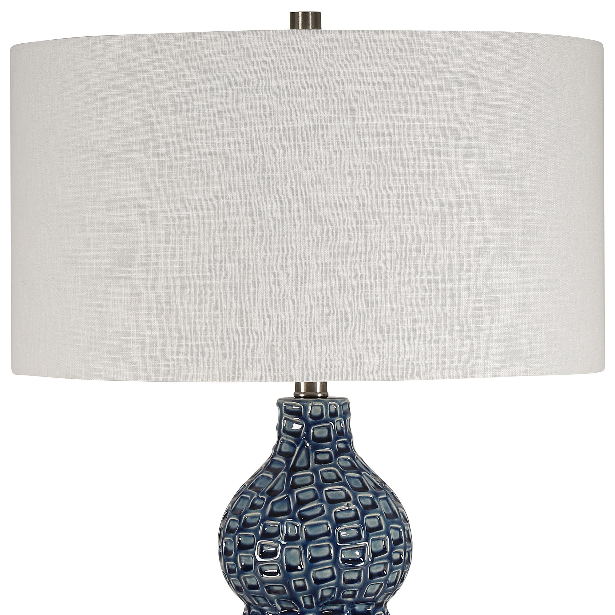 cobalt blue ceramic table lamps