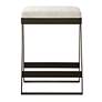 4_Uttermost Hover 26" High Black Counter Stool more views