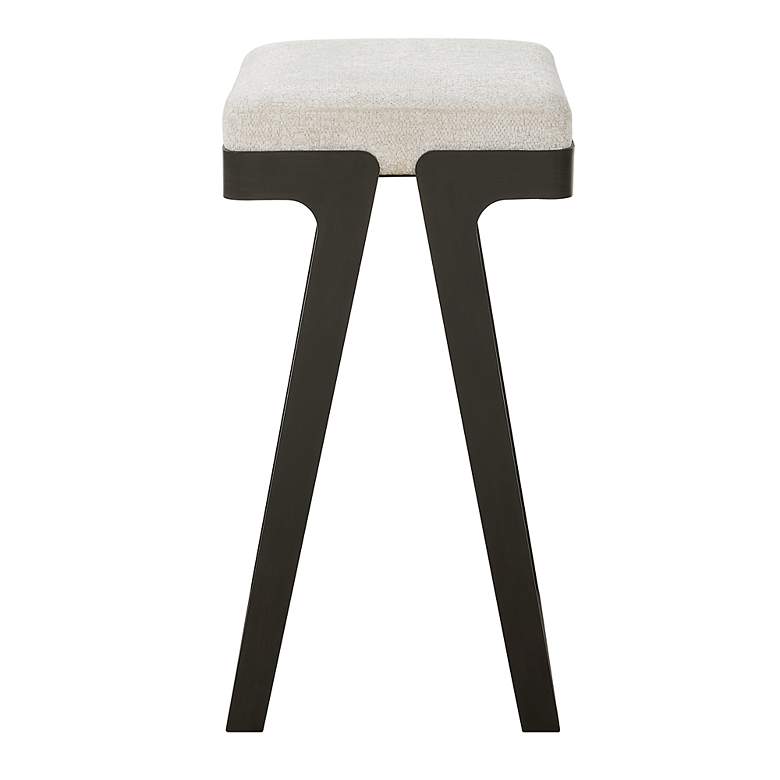 Image 5 Uttermost Hover 26" High Black Counter Stool more views