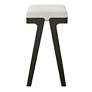 5_Uttermost Hover 26" High Black Counter Stool more views