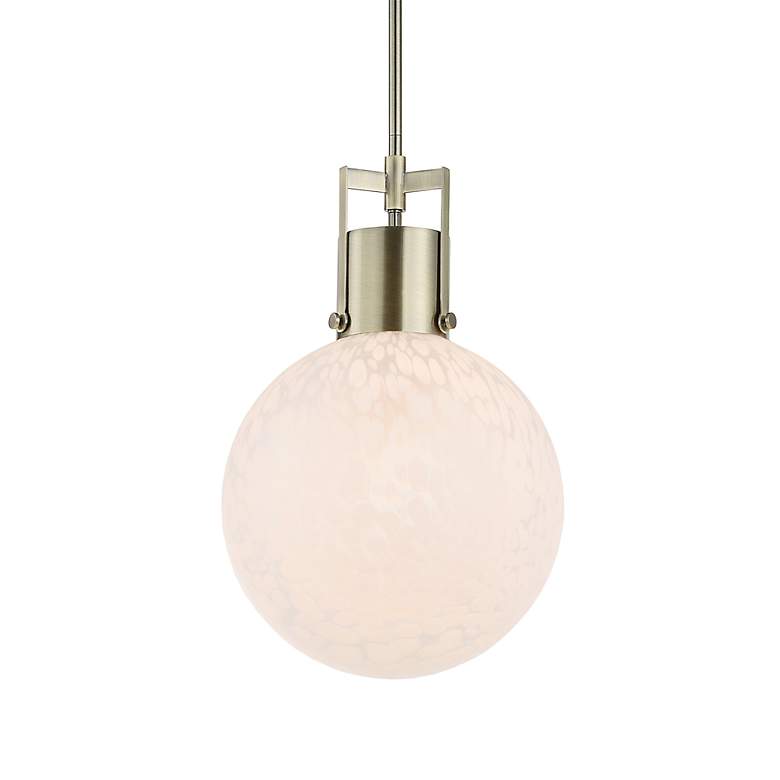 Image 2 Uttermost Huch 12" Rd. 1-Light Pendant