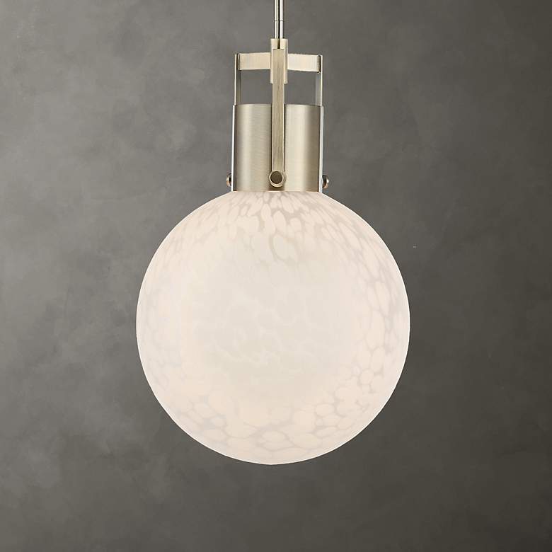 Image 1 Uttermost Huch 12" Rd. 1-Light Pendant