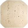 3_Uttermost Hudson 61 1/2" Gold Steel and Travertine Floor Lamp more views