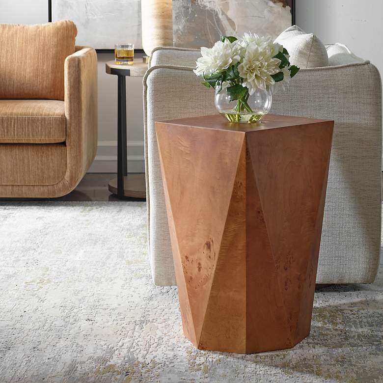 Image 1 Uttermost Hughes 24" High Accent Table