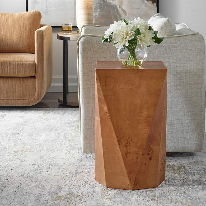 Image 3 Uttermost Hughes 24" High Accent Table more views